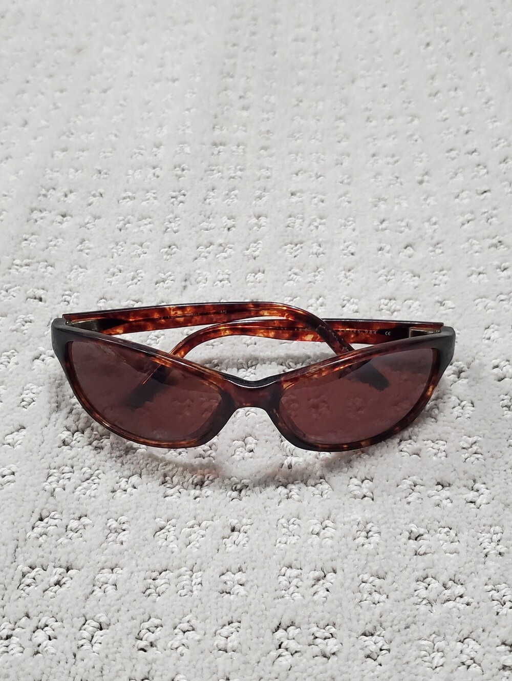 Vintage Maui Jim Cyclone Tortoise shell wrap-around sunglasses styles Unisex